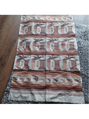 Handmade Woven Sewn Native wall hanging or tablecloth